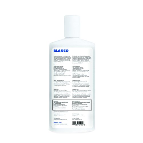 BLANCO 406200 BLANCOCLEAN Daily Silgranit Sink Cleaner, 16 Oz, White