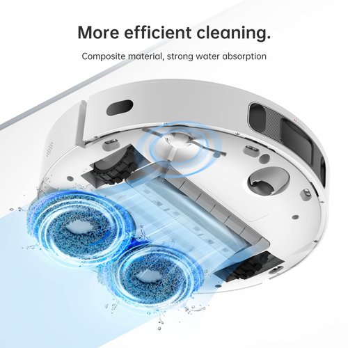 DREAME Mop Pads Compatible with X50 Ultra / X40 Ultra/ L50 Ultra / L40s Ultra / L40s Ultra AE / L40s Ultra CE / L40 Ultra / L10s Ultra Gen2, Wet Mopping Pads (4 pcs)