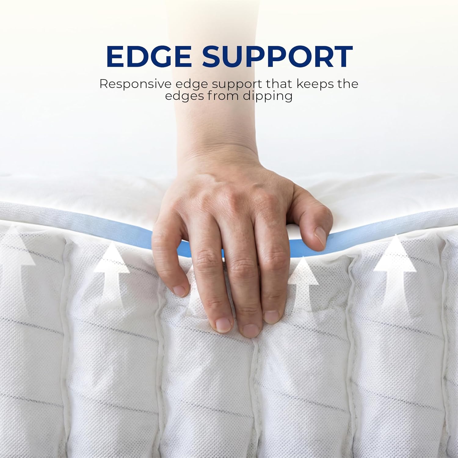 Neo Sleep King Size Mattress - 12 Inch Hybrid Comfort with Cooling Gel Memory Foam & Pocket Springs