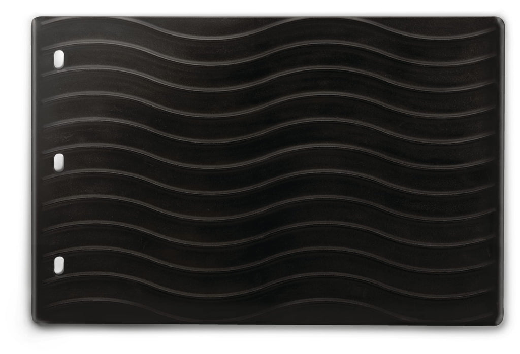 Napoleon Cast Iron Reversible Griddle - Fits Rogue Series Grills and Other Similarly Sized Grills, Cast Iron, Reversible, Has Drain Holes