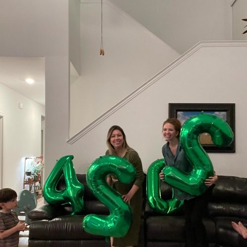Green Number 50 Balloon - 40 Inch 50th Birthday Decorations for Men & Women | St. Patrick's Day Theme