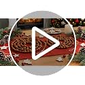 Wood Bead Garland for Christmas Tree Coffee - 2 Pieces, 16.4 Feet