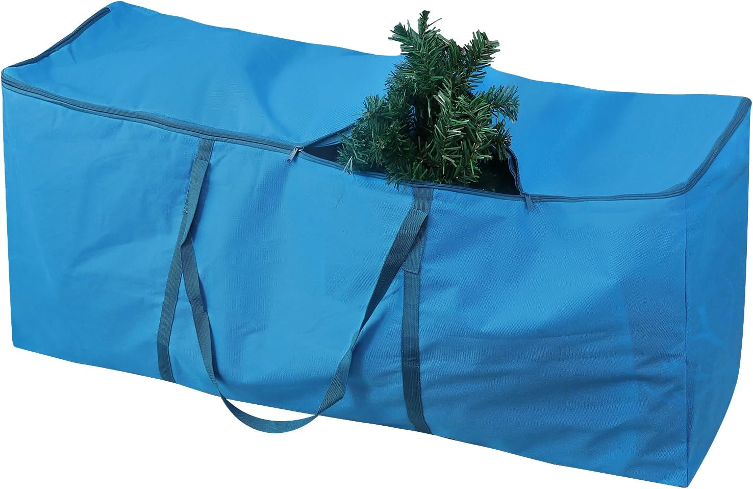 Regine Switzerland Christmas Tree Storage Bag - Fits Up to 7.5 ft Tall Trees | Durable Cloth with Reinforced Handles & Dual Zippers