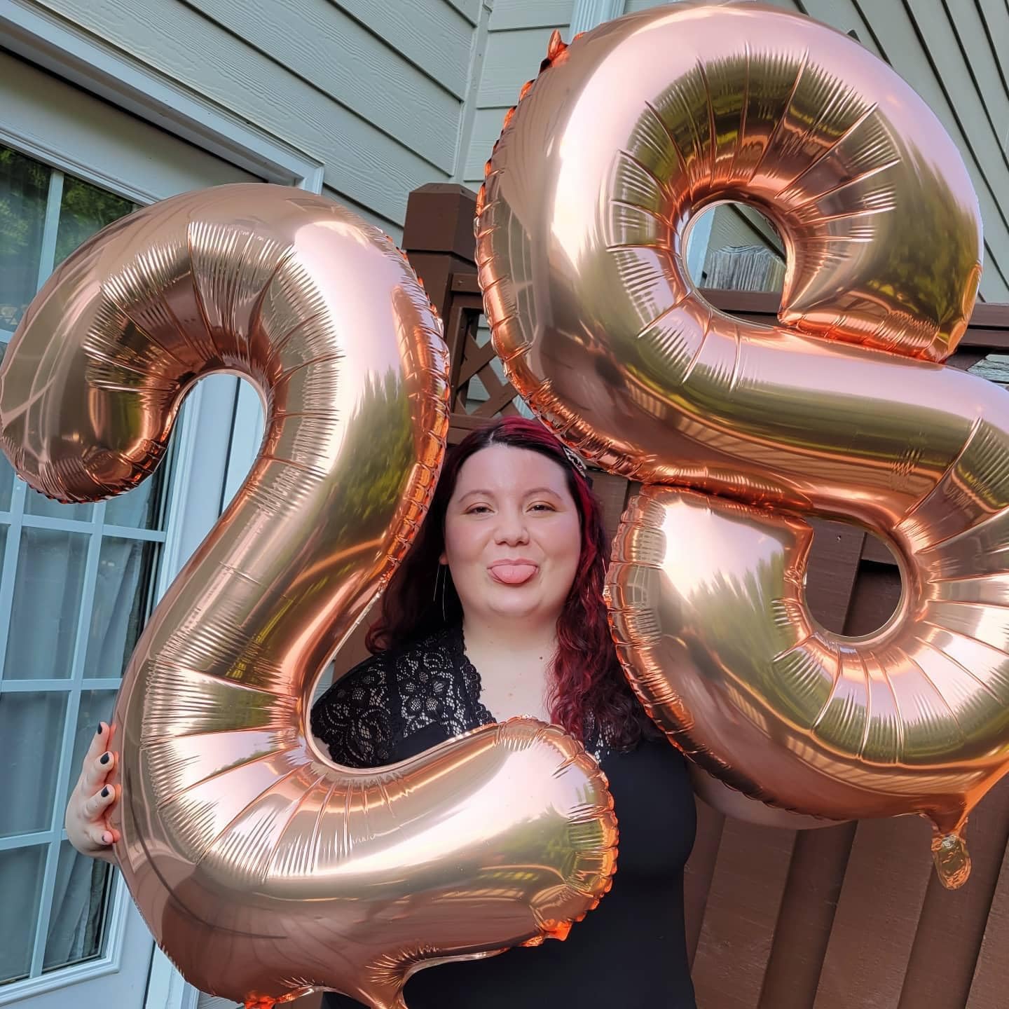 Rose Gold Number 8 Balloon - 40 Inch Birthday Decoration for Boys & Girls | Perfect 8th Birthday Party Supplies