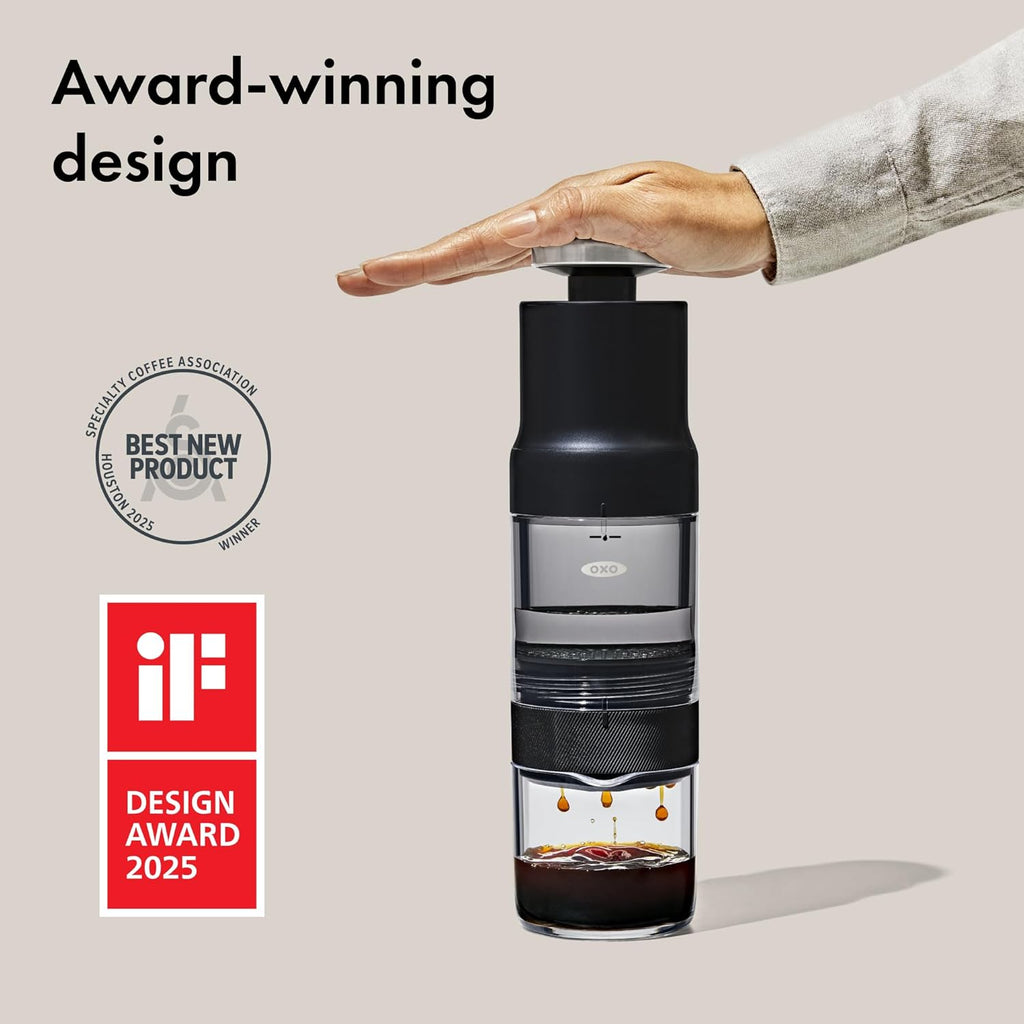 OXO Brew Rapid Brewer - Fast Coffee Maker with Sleek Design | Perfect for Home or Office