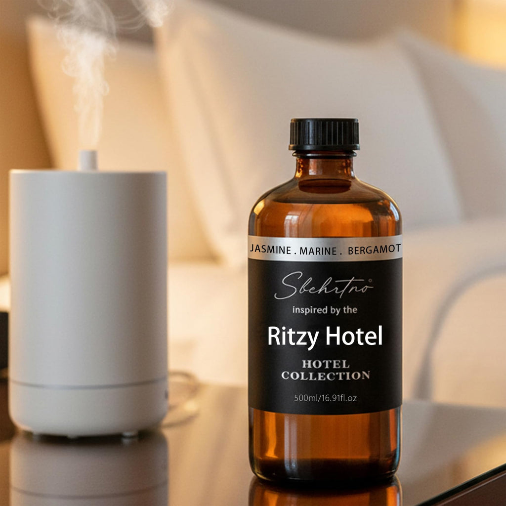 Sbehrtno Hotel Collection Diffuser Oil – Inspired by Iconic Five-Star Coastal Hotel Scents – for Essential Oil & Waterless Diffusers (0.34 Fl Oz (Pack of 1))