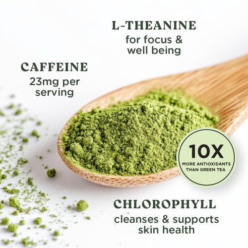 The Harmony Matcha Variety Pack (30 Sticks) Premium Japanese Matcha Powder, Lavender, Strawberry, Vanilla, Rich in Antioxidants & L-Theanine, Sweetened with Organic Sugar, No Preservatives