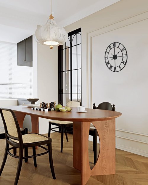 VEVOR Large Wall Clock, 24 in Wall Clock Roman Numerals, Battery Operated Non Ticking Classic Decorative Round Clocks, for Living Room Bedroom Office Kitchen Dining Room Home Decor