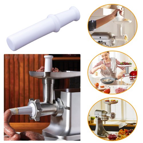 Meat Grinder Plunger for Kitchenaid, Lem and other brands,Universal Meat Grinder Food Grinder Pusher Tool(1 Pcs)