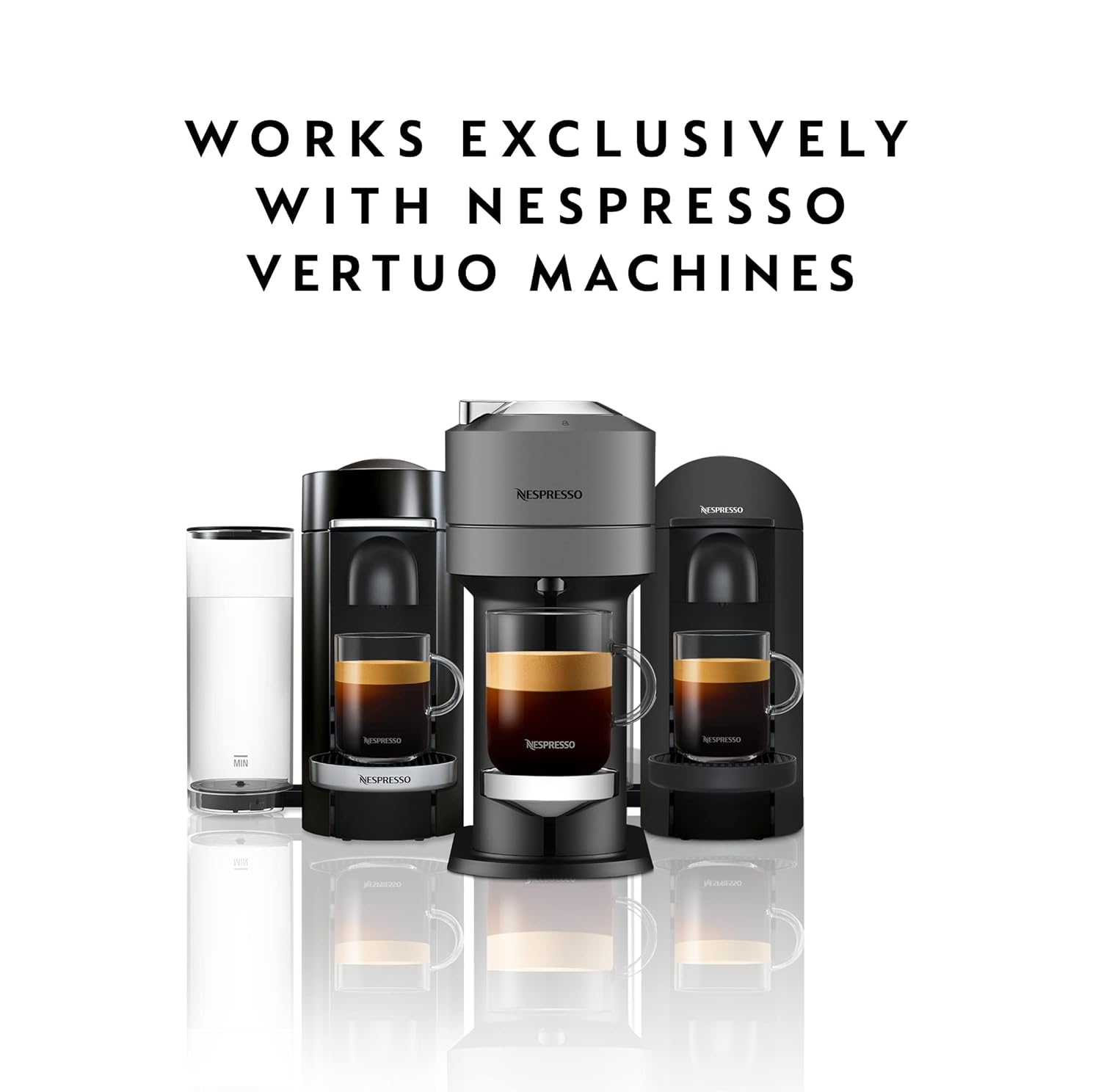 Nespresso Vertuo Coffee Capsules - Variety Pack of Medium & Dark Roast - 30 Count Pods for 7.8 oz Brews
