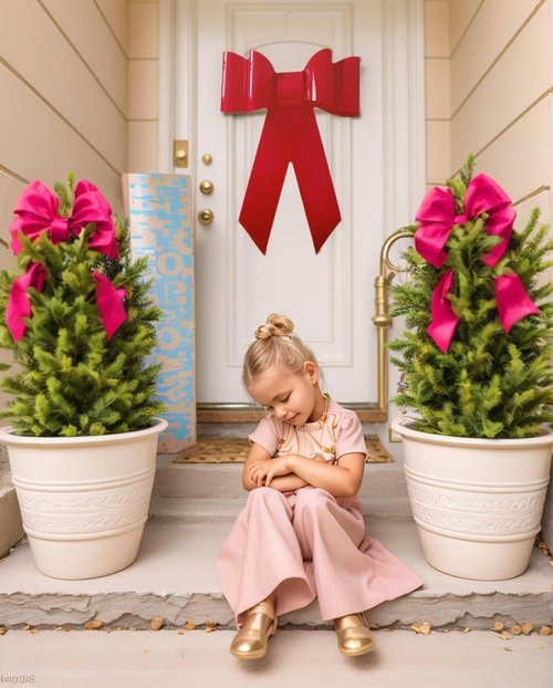 IDOYUAN 30-Inch Big Red Car Bow - Perfect for Car Decor & Gift Wrapping | Ideal for Weddings & Holidays