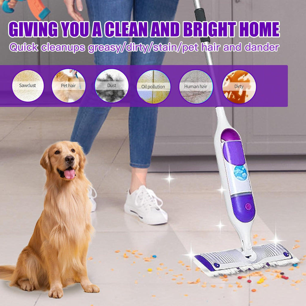 Power Mop Pads Refills for Swiffer PowerMop Multi-Surface Mopping Pad Disposable Replacement Mop Pads Compatible with Swiffer PowerMop,Safe on All Finished Floors,18 Count