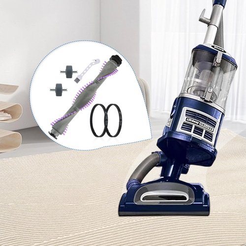 Roller Brush Replacement for Shark Navigator Lift Away NV350,NV352,NV353,NV360,NV356E,NV42,NV80,UV420,NV70,NV41,NV71,NV90,NV22 Series Upright Vacuum，1 Roller Brush + 2 Belts + 2 Wheels