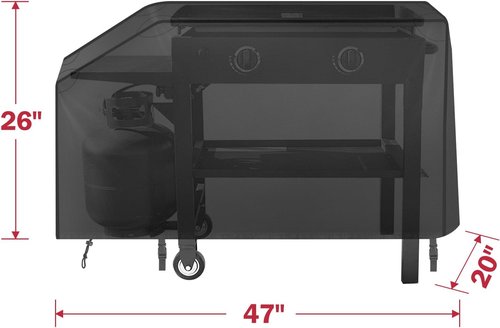 iCOVER 28-Inch Griddle Cover - Waterproof Lightweight Polyester for Blackstone BBQ Grills