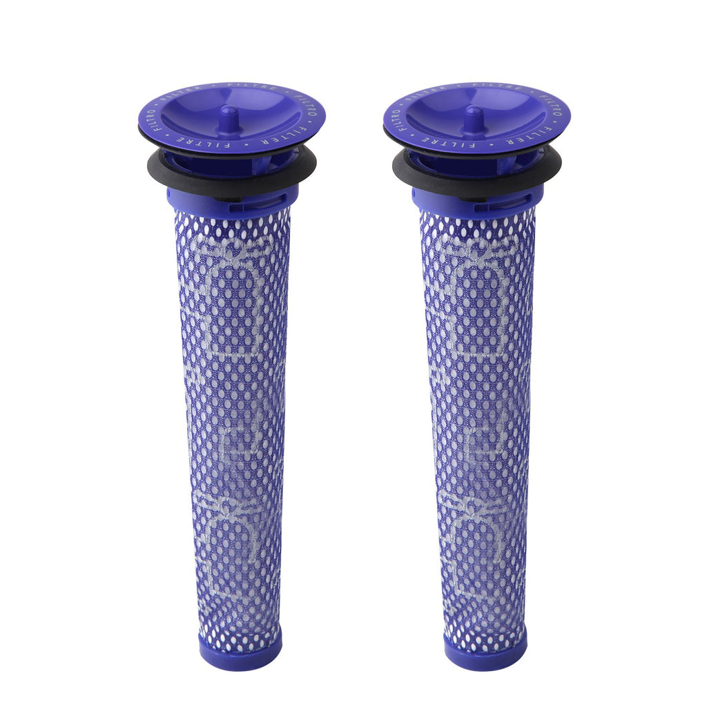 Wolfish 2 Pack Replacement Pre Filters for Dyson DC58, DC59, V6, V7, V8. Replaces Part 965661-01.