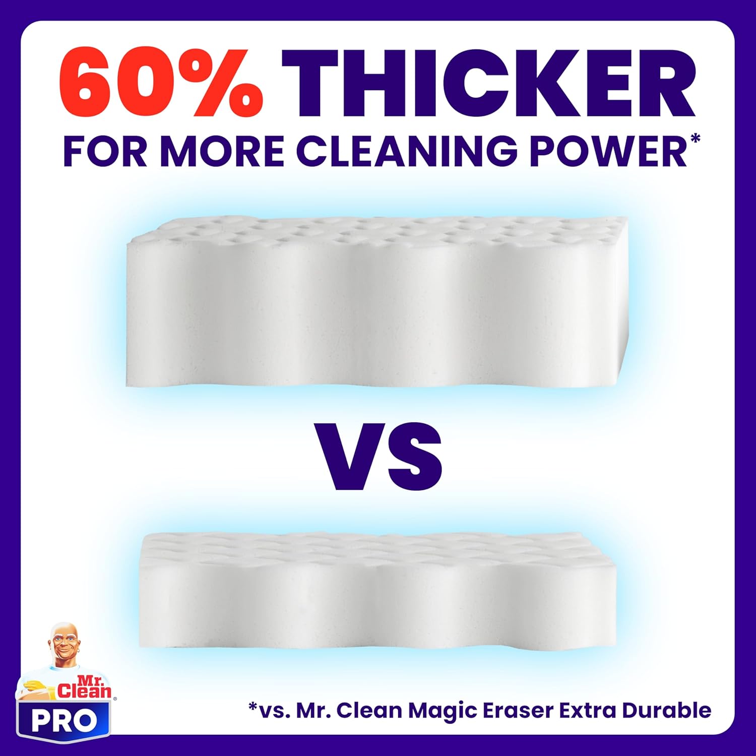 Mr. Clean PRO Magic Eraser - Ultra Pro Heavy Duty Cleaning Sponges for Grease & Stain Removal | 26 Count