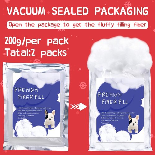 BUTUZE Polyester Fiber | Artificial Cloud Decor for Room Ceiling - 400g/14oz Fake Snow Decoration