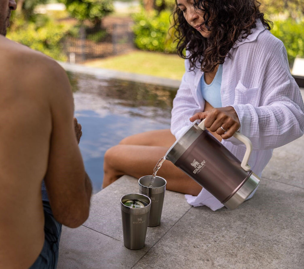 STANLEY Adventure Stacking Beer Pint Glass 16oz | Stackable Drinking Cup for Cold Beverages | Dishwasher Safe | Insulated Stainless Steel Tumbler | BPA-Free | Stainless Steel