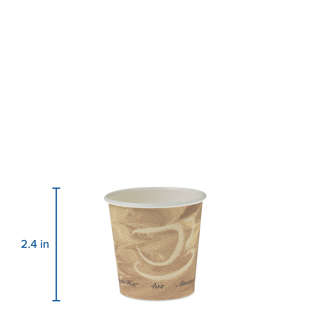 Solo 374MS-0029 4 oz Mistique SSP Paper Hot Cup (Case of 1000)