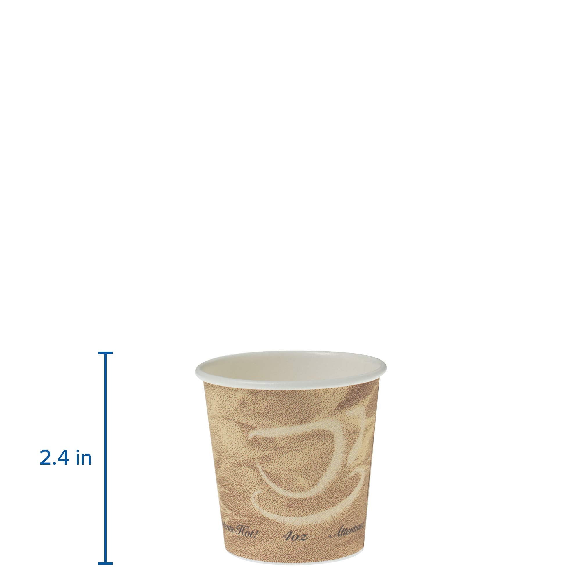 Solo 374MS-0029 4 oz Mistique SSP Paper Hot Cup (Case of 1000)
