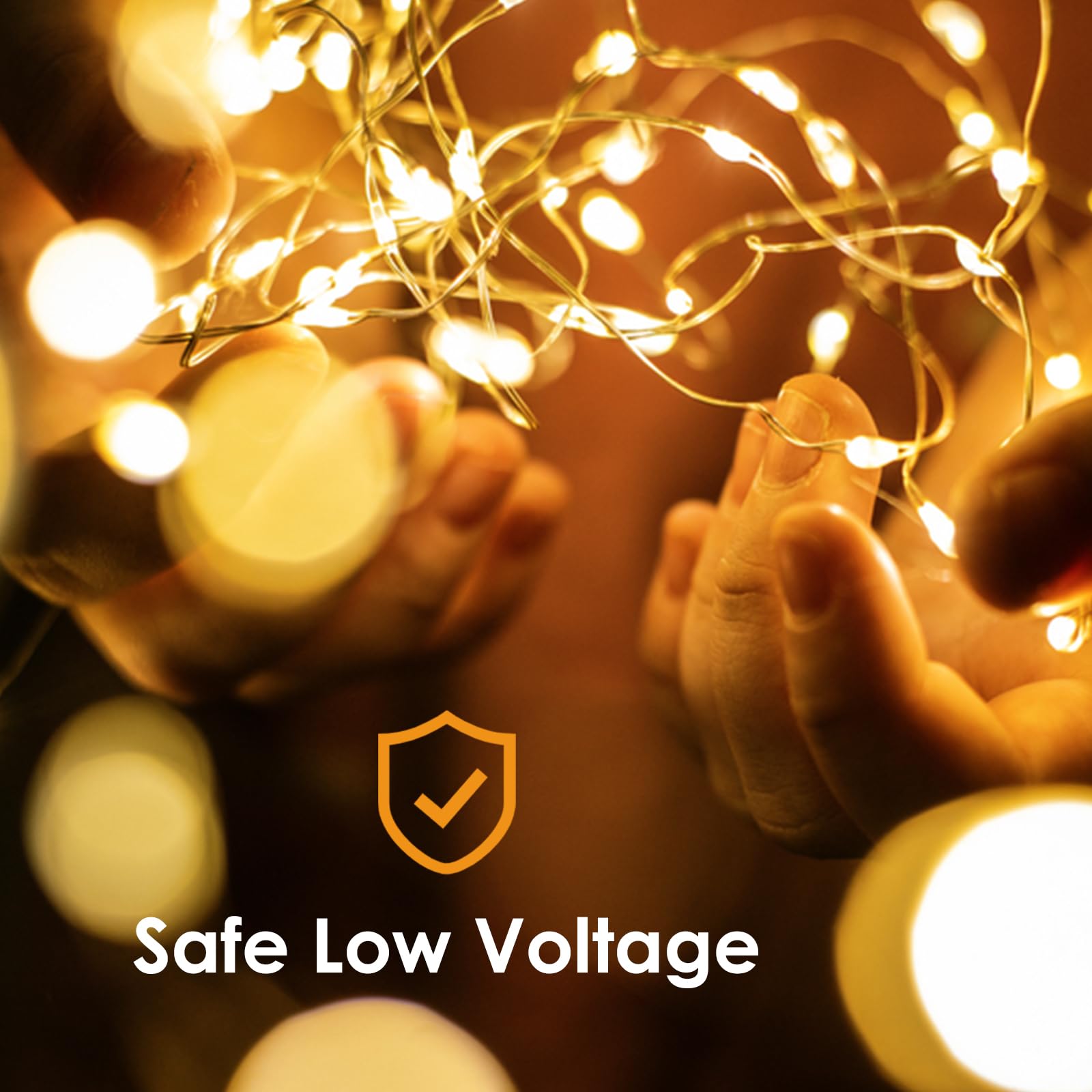 kolpop 10 Pack Fairy Lights Battery Operated with Timer, 16FT 50LED Mini String Light Battery Powered, Warm White Tiny Christmas Lights for Indoor Wedding Decorations