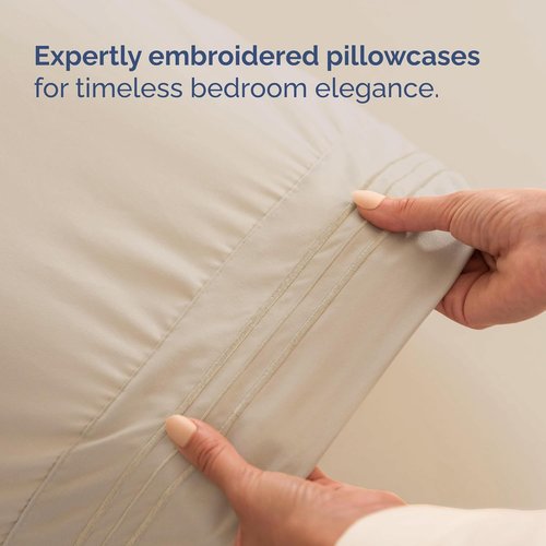 Full XL Bed Sheet Set - 4 Piece Soft, Breathable & Cooling Bedding - Hotel Luxury for All Ages | Deep Pockets, Fade & Wrinkle Free - Wheat