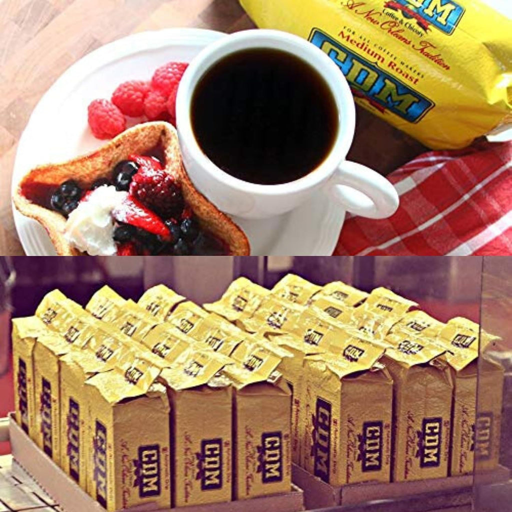 CDM Ground Coffee & Chicory Automatic Drip, 13oz Bag (Pack of 12)
