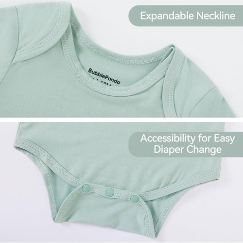 BubblePanda Sleep Sack & Baby Onesie Set for 6-12 Months | Cozy and Safe Sleep Solution