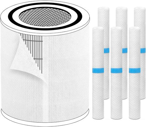 Levoit Pre-Filter for Core 400S | 6-Pack Compatible Replacement Filter Parts