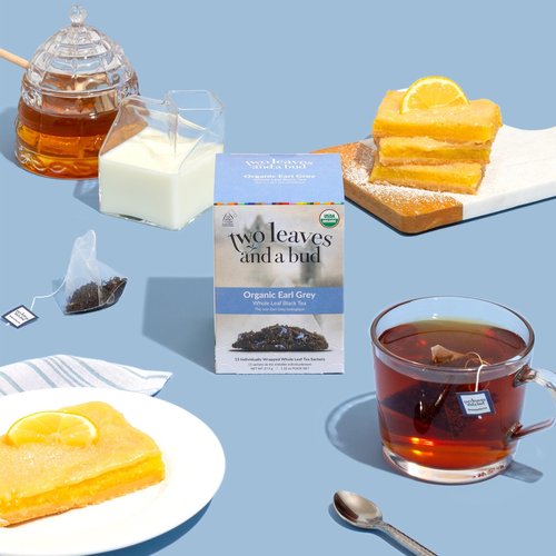 Two Leaves and a Bud Sampler Pack, Assortment of Green, Herbal, and Black Tea - Try our Best Sellers (6 total boxes of 15 sachets, 1 Box of each flavor)