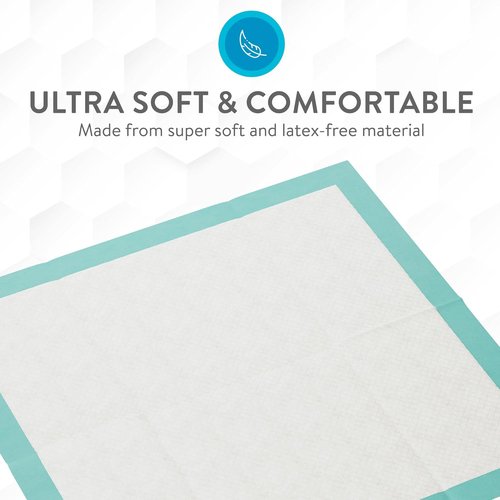 Inspire Extra Large Disposable Bed Pads - Ultra Thick & Super Absorbent for Chronic Incontinence | 36" X 36" (Pack of 50)