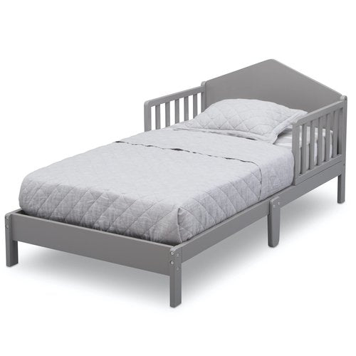 Delta Children Homestead Toddler Bed - Greenguard Gold Certified, Grey