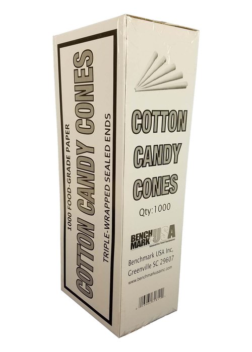 Benchmark 83005 Cotton Candy Paper Cone (Case of 1000)
