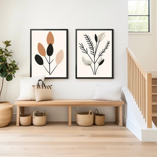 LaVie Home 20x24 Picture Frame - Classic Black Wall Display Frame with HD Plexiglas | Vertical & Horizontal Use