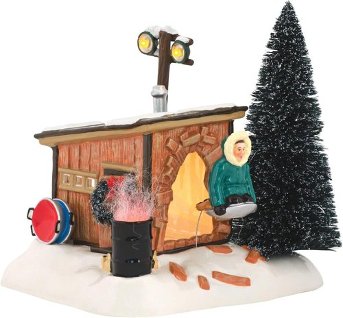 Department 56 Griswold Sled Shack Lighted Figurine | Charming Christmas Decor 4042408