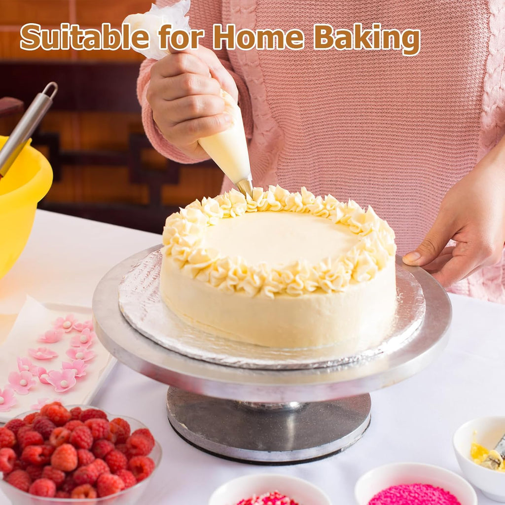 Tamodan 14-Inch Tipless Piping Bags - 100PCS Extra Thick Non-Slip Disposable Icing & Frosting Bags for Cakes, Cupcakes, Cookies