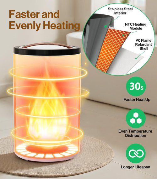 Evenchic Towel Warmer, 20L Hot Towel Warmers for Bathroom with 24H Timer, Temperature Adjustable, LED Display, Auto Shut Off, Even Heated for Oversized Towels, Bathrobes, Valentine Gifts