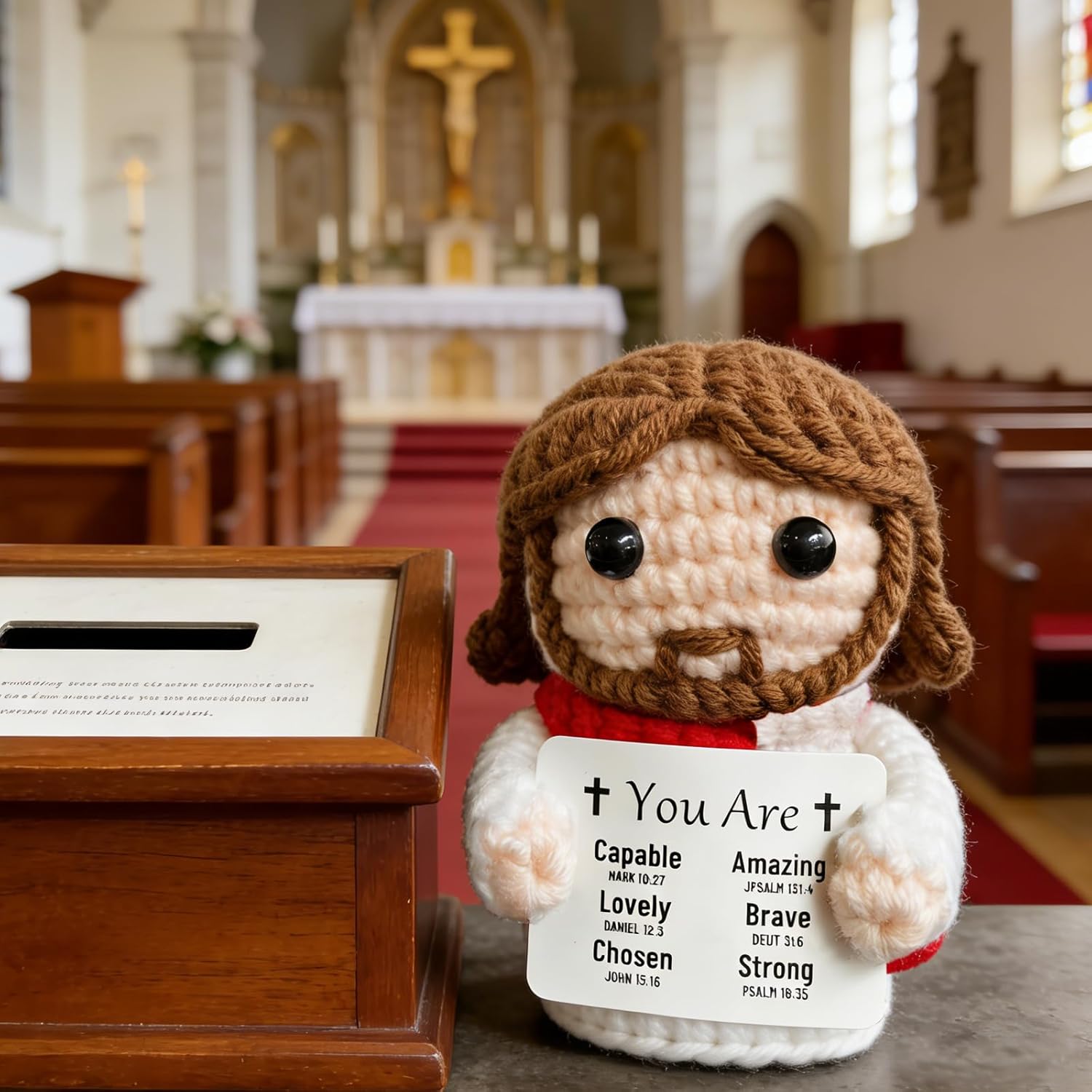 Regine Switzerland Handmade Jesus Christian Gifts - Positive Crochet for Moms | Perfect for Mother's Day