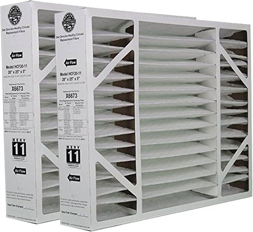 Lennox X6673 MERV 11 Filter Media - Healthy Climate HCF20-11 (2 Pack) for Superior Air Quality