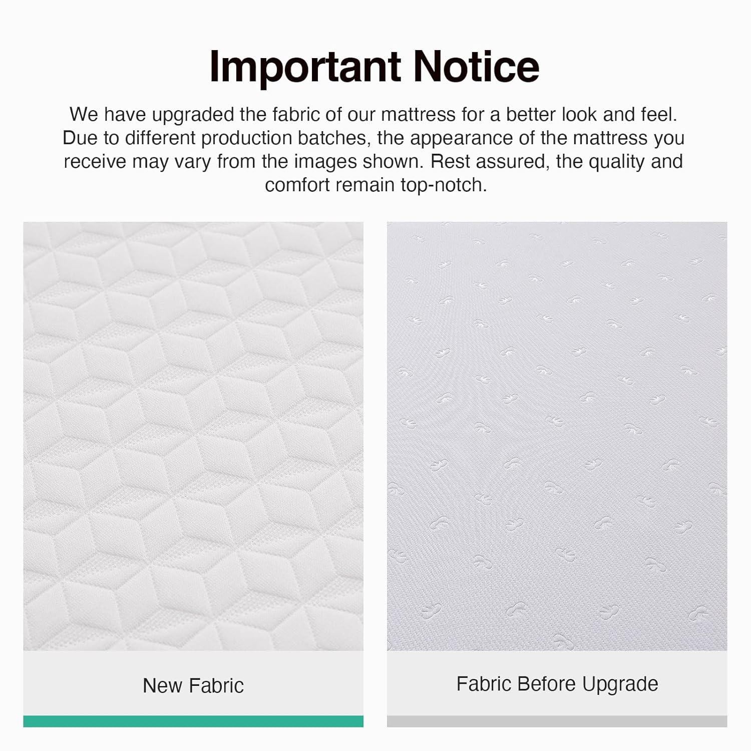 Novilla King Mattress - 10 Inch Memory Foam with Breathable Comfort Layer & High-Density Support for Cool Sleep