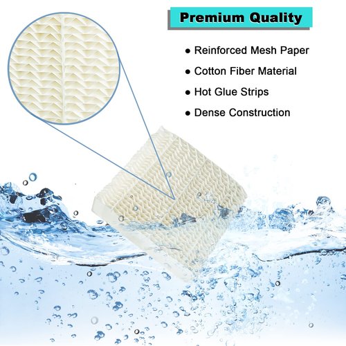 2 Pack 1043 Humidifier Super Wick Filter Compatible with Essick Air AIRCARE EP9800, EP9700, EP9500, EP9R800, EP9R500, 831000, 826800, 826000, 821000 and Bemis Space Saver 800, 8000 Series Humidifiers