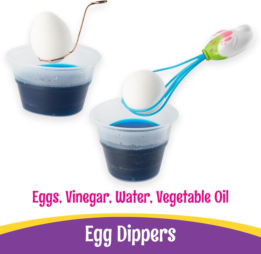 PAAS Easter Egg Decorating Bundle - Deluxe Kit & Cosmic Egg Dying Kit | Food Safe Dye for Family Fun (3 Pieces)