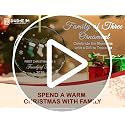 Baby First Christmas Ornament 2026 Family of Three Keepsake - Girl Boy Gift - Variation 01 Baby First Ornament
