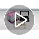 Vicoter Velvet Jewelry Organizer Tray - 7 Slot Earring & Ring Storage Box