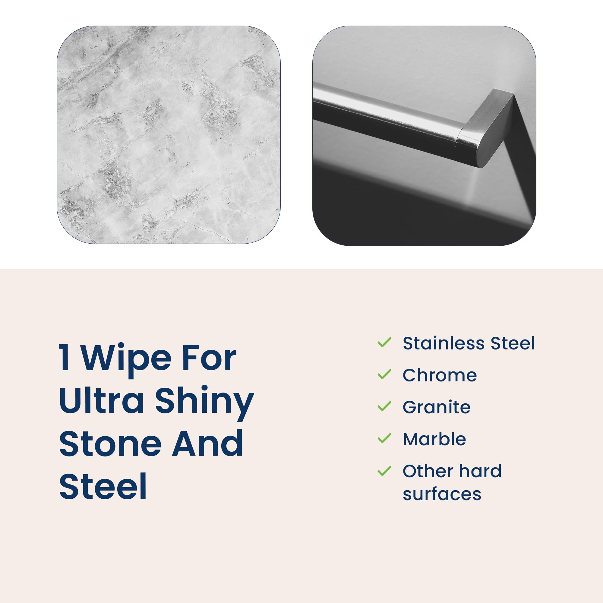 Truly Free Stone & Steel Cleansing Polish Starter Kit - Quartz, Marble, Granite, Stone Countertop, Oven, Stainless Steel Cleaner - 12oz Empty Bottle, 1 Concentrated Fill (3oz)-No Harmful Ingredients