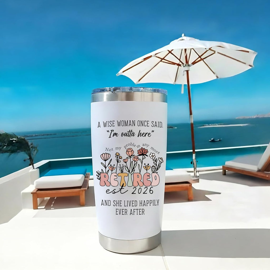 Physkoa Retirement Gifts for Women - Funny Gift for Boss, Coworker, Teacher, Nurse, Mom | 2026 Edition
