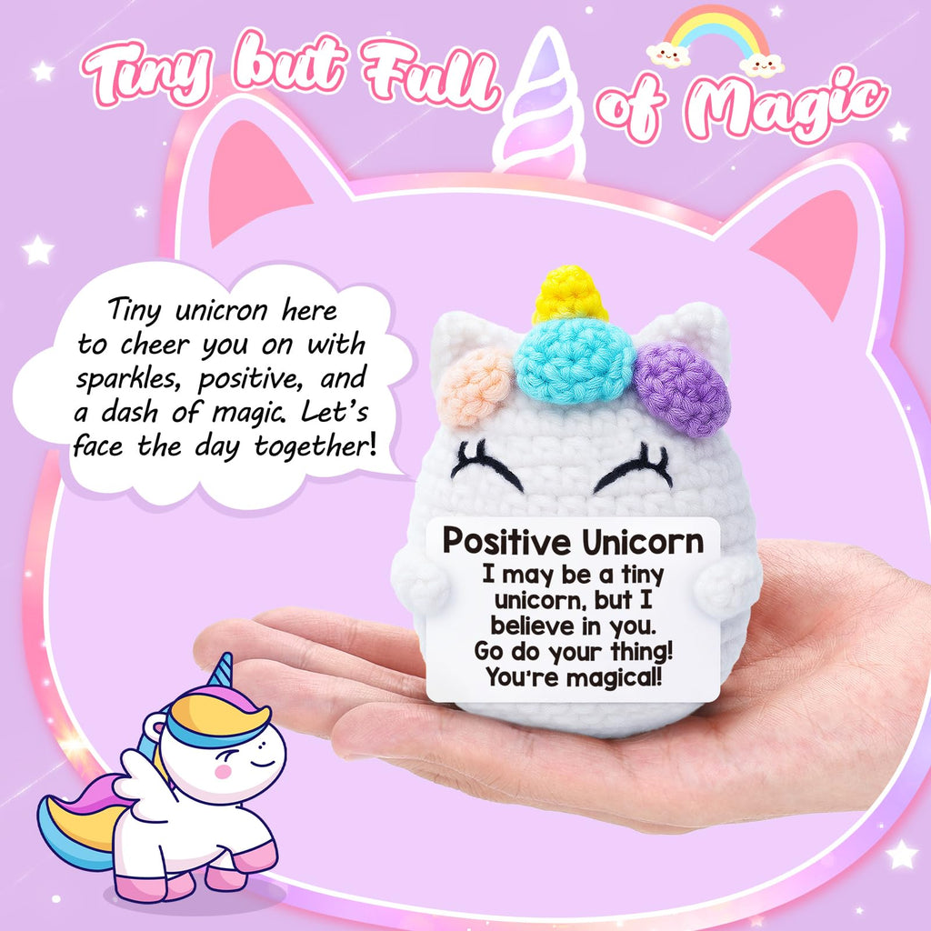 Positive Unicorn Teen Girl Gifts Trendy Stuff Birthday Back to School Gifts for Students Girls Appreciation Gift for Boss Lady Nurse Teacher Christmas Stress Relief Gift for Women Coworkers Friend