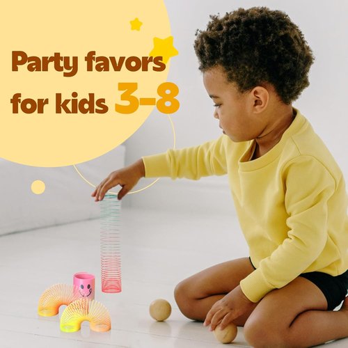 Cocurb Mini Spring Party Favors - 32 Pcs Fun Goodie Bag Stuffers for Kids Ages 4-8 | Birthday & Classroom Prizes