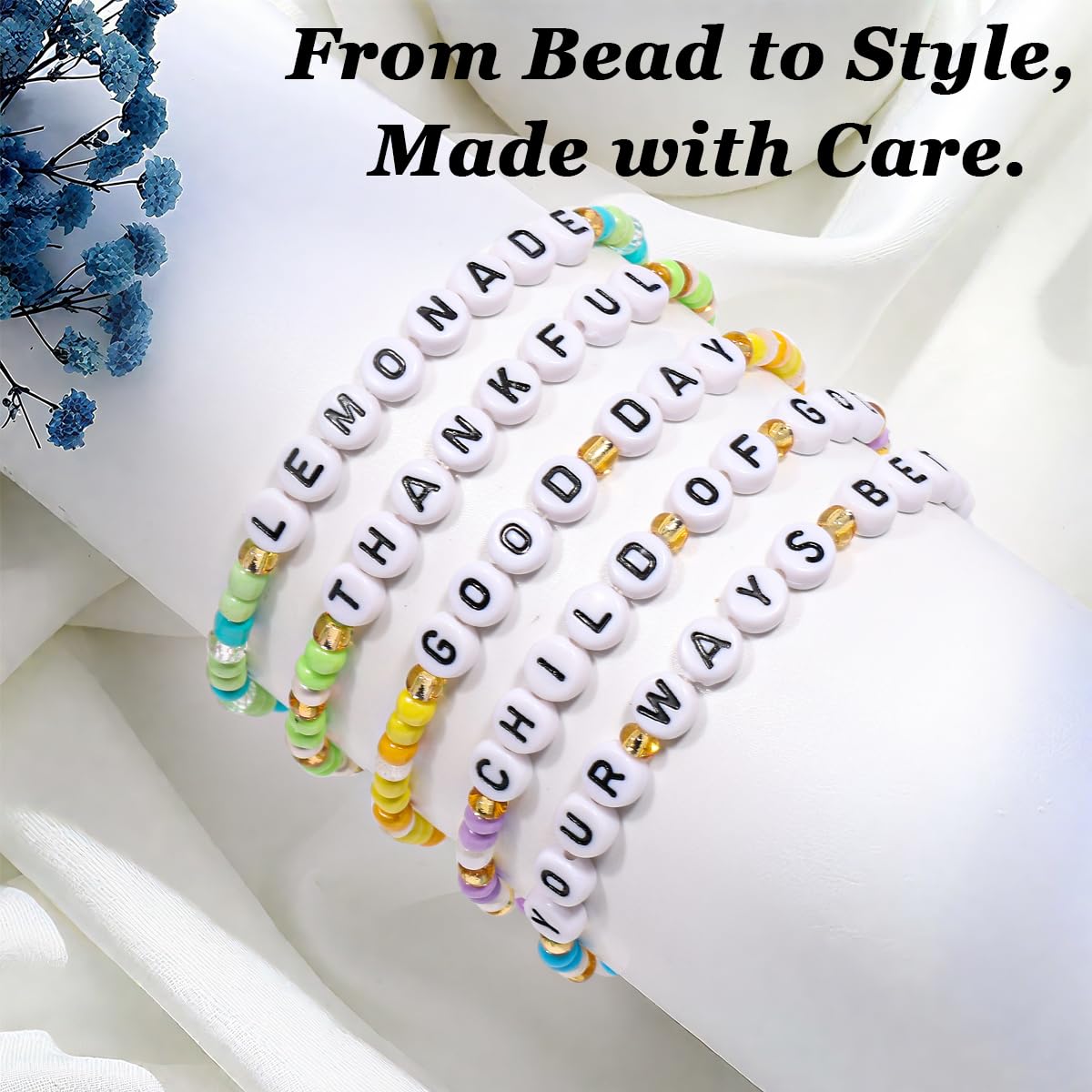 AICase for Forrest Frank Merch Friendship Bracelets, for Forest Frank Stuff Outfits for Concert Shirt Accessories Vinyl Lemonade Good Day Jewelry Poster Merchandise Gifts for Birthday Easter