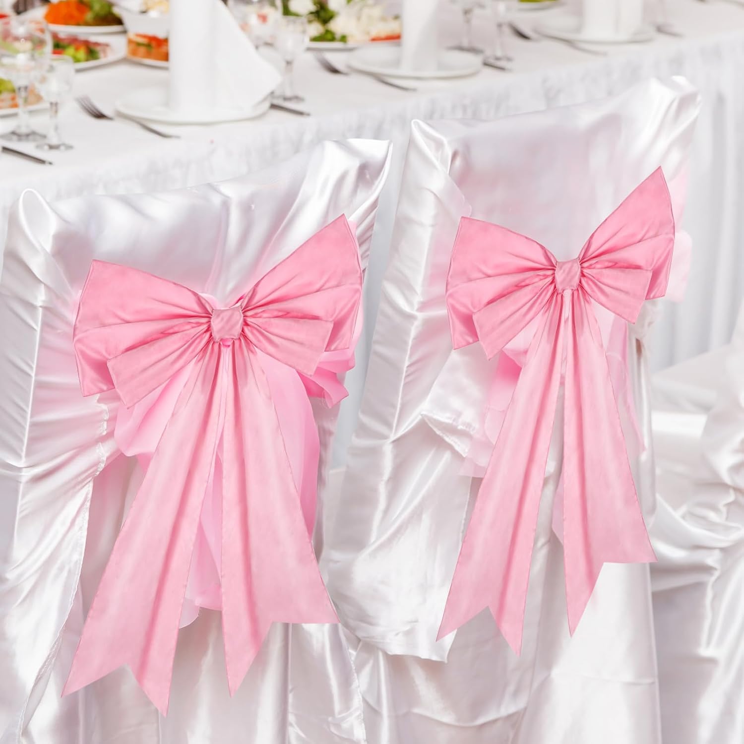 Skiennix Large Pink Coquette Bow - 27.6 x 21.7 Inches | Perfect for Birthday & Bridal Showers
